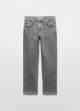 Джинсы зара zara серые