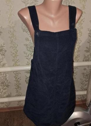 Вельветовый сарафан