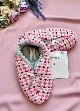 Домашні капці пінетки esmara 38