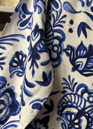 Платье с льном 🌺