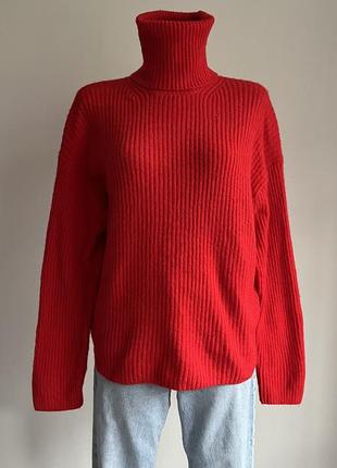 Червоний светр  h&m