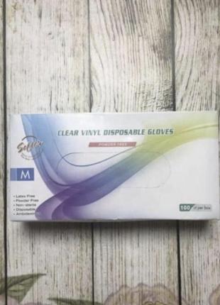 Набір одноразових рукавичок soffer, в упаковці 100 штук