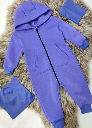 Тепленький ромпер для малышей