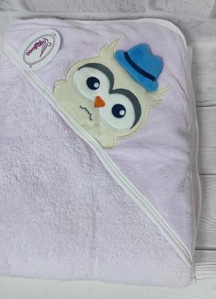 Детские полотенца с уголком, большой размер.