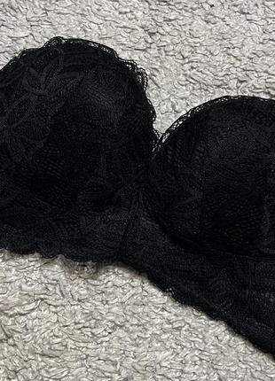 Шикарный,новый,кружевной бюстгальтер пуш-ап застежка спереди