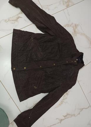 Куртка кожаная новая