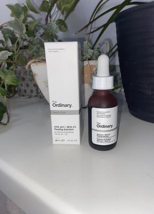 The ordinary - aha 30% + bha 2% peeling solution - кислотный пилинг для лица - 30ml