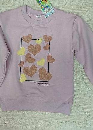 ⭐️ свитшот "сердечко" ⭐️