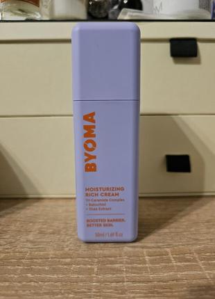 Зволожуючий крем byoma moisturizer rich cream 50ml
