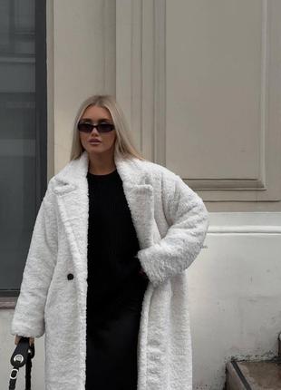 Стильна шубка представлена у 3 кольорах дуже зручна тепла зимова шуба пальто приємна5 фото