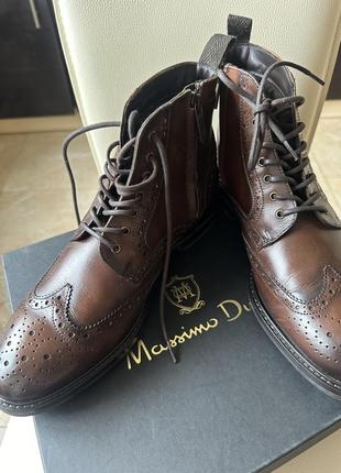 Чоловічі черевики massimo dutti