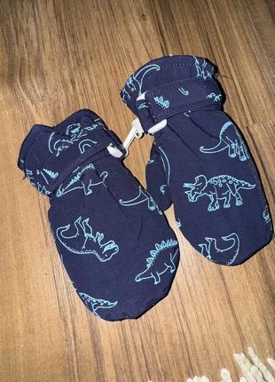 Рукавички утеплені краги