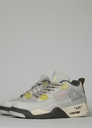 Кроссовки женские nike air jordan 4 retro найк аэр джордан ретро