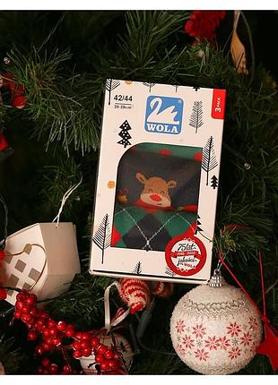 Мужские носки набор 3 пары wola