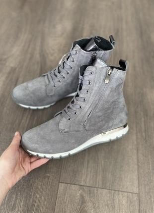 Ботинки кожаные оригинал caprice гг.40