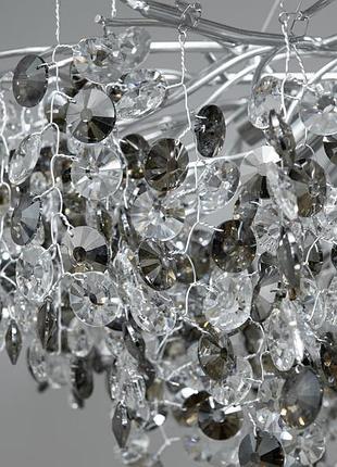 Современная хрустальная люстра3 фото