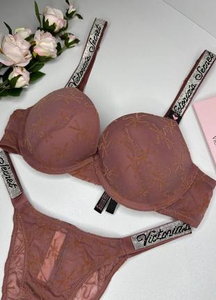 Комплект victoria's secret 18870 бежевый kk060
