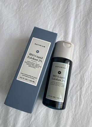 Тонік із саліциловою кислотою naturium bha liquid exfoliant 2%