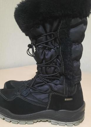 Чоботи зимові для дівчинки 35р primigi gore-tex