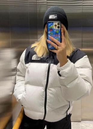 Куртка оригинал the north face nuptse 1996 белая tnf 700