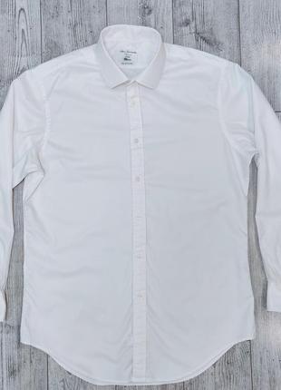 Рубашка мужская белая классическая tm lewin