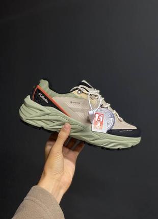 Крутые зимние кроссовкu❄️columbia gore-tex termo beige ❄️