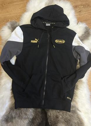 Худи зепка puma оригинал с капюшоном двунитка