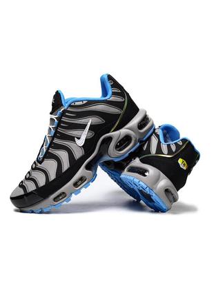 Кросівки nike air max tn black grey "waterproof"