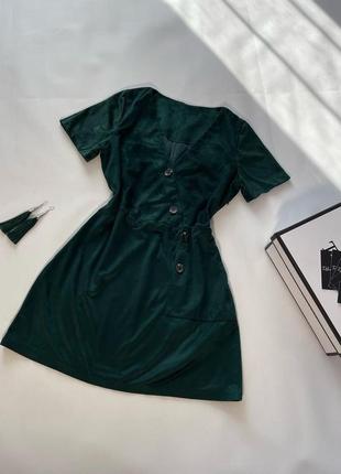 Коротка сукня, смарагдова сукня, класична жіноча сукня