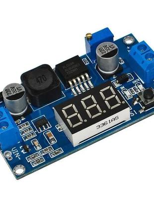 Перетворювач напруги підвищувальний dc dc на xl6009 з вольтметром