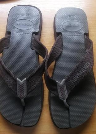 Мужские шлёпанцы, въетнамки, сланцы havaianas 43-44 р. стелька 29 см. новые. перешлю