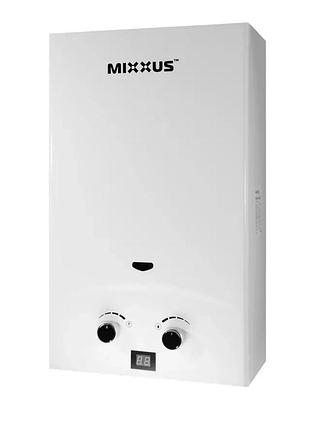 Газовая колонка mixxus gwh-0110 basic white дымоходная 10 л/мин (цвет белый) (wh0022)