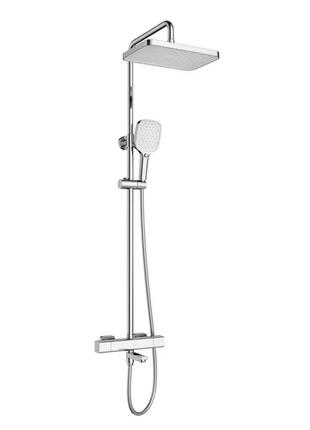 Душова колона mixxus premium virgo 009-j з термостатичним змішувачем, 3 функції (mi6645)
