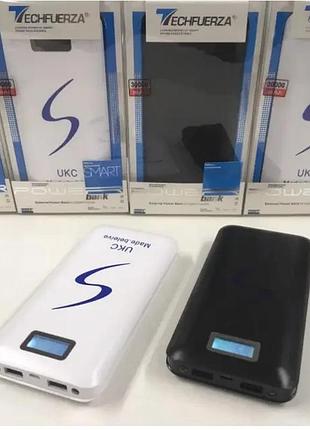Power bank повербанк 9600 mah ukc портативное зарядное usb lcd внешний аккумулятор универсальный