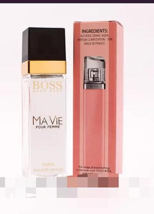 Тестер женский boss ma vie pour femme, 40 мл
