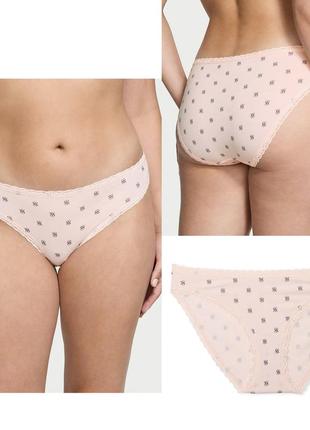 Хлопковые трусики victoria’s secret