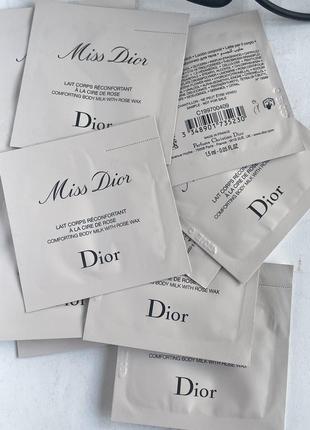 Оригінал. miss dior comforting body milk with rose wax молочко для тіла з трояндовим воском