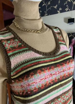 ⚜️❤️dkny вовна, красива тепла жилетка, р с-м