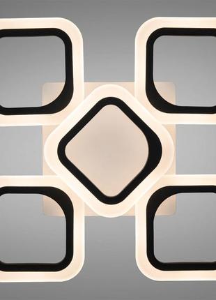 Потолочная led люстра с димером и цветной подсветкой 50w