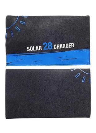 Солнечная панель портативная solar charger 5v 28 вт3 фото