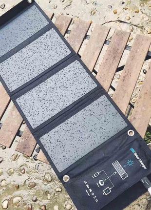 Солнечная панель портативная solar charger 5v 28 вт8 фото
