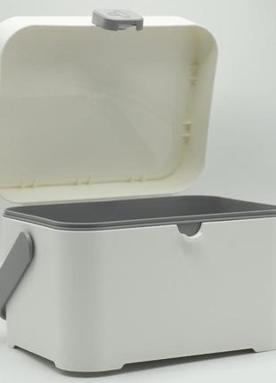 Переносная аптечка-органайзер для лекарств. пластиковый контейнер для медикаментов с...