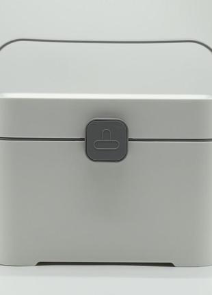 Переносная аптечка-органайзер для лекарств. пластиковый контейнер для медикаментов с...