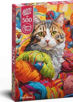 Пазлы "кошачий каприз", 500 элементов