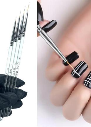 Кисть для прорисовки тонких линий opi прозрачная #32 фото
