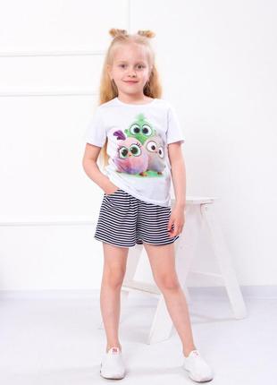 Шорти для дівчинки носи своє 122 синій (p-5945-44464)