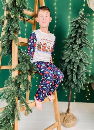 Піжама дитяча "family look" носи своє 116 фіолетовий (p-8891-92443)