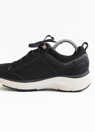 Кроссовки женские кожаные непромокаемые clarks wave 2.0 lace размер 39