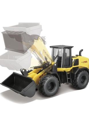 Автомодель серії construction -  екскаватор new holland w170d