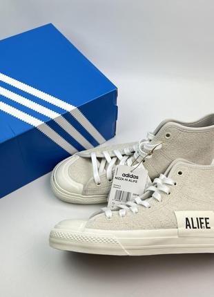 Кеди adidas alife високі шкіряні кроссівки унісекс нові оригінал купити україна